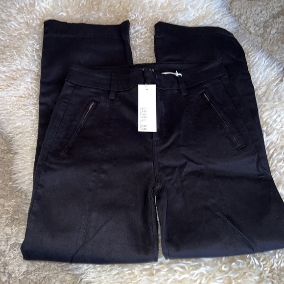 NWT LEVEL 99 ANTHROPOLOGIE Daphnie Crop Kick Flare pants - Picture 10 of 16